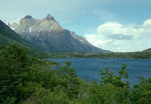 Cuernos del Paine and clouds
